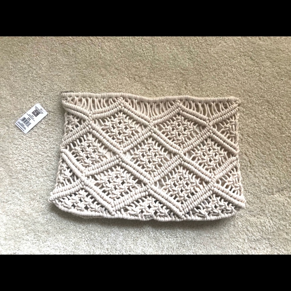 Cotton Knotted Clutch